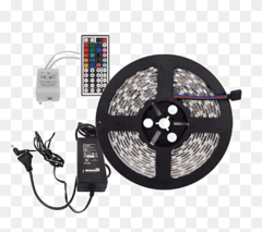 Kit de rollo de cinta de LED 5050/60 RGB, Controladora y fuente de alimentacion