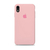 Case de silicone Iphone xr rosa