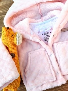 Campera osito "Hope Pink" - tienda online