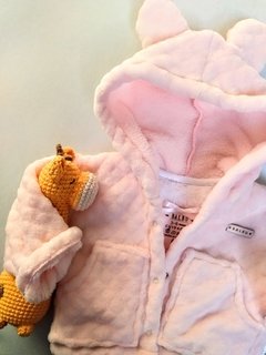 Campera osito "Hope Pink"