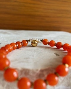 Pulseira em Jade Laranja - comprar online