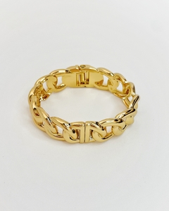 Bracelete Dourado Trançado - comprar online