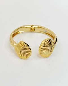 Bracelete dourado Concha - comprar online