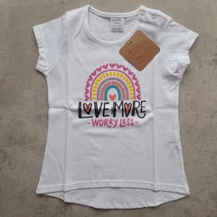 Remera manga corta LOVE MORE - comprar online