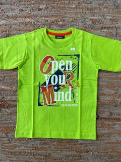 Remera mangas cortas OPEN YOUR MIND GRUNY en internet