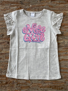 Remera mangas cortas NICE GIRL RUABEL en internet