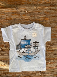 Remera manga corta BARCO PIRATA