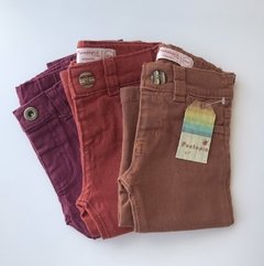 Pantalon gabardina de colores PUNTAPIE