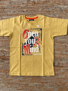 Remera mangas cortas OPEN YOUR MIND GRUNY