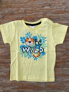 Remera mangas cortas BE WILD