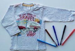 Remera mangas largas Travel