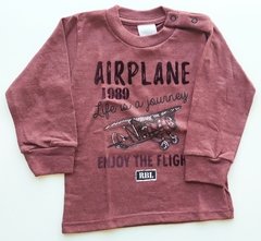 Remera mangas largas Aire Plane - comprar online