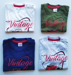 Remera mangas largas Vintage