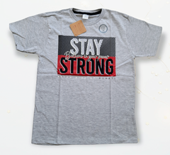 Remera manga corta STAY STRONG