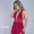 Vestido vermelho com brilho - comprar online