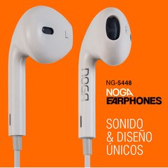 Auriculares In Ear Manos Libres Noga Ng-5448 - comprar online