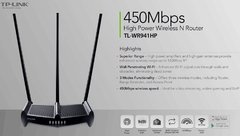 Router High Power Tp-Link Tl-Wr941Hp 3 Antenas 9Dbi 1Watt Alta Potencia - comprar online