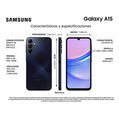 Celular Samsung A15 128 gb / 6 ram - Venta de Celulares y accesorios en Garín Escobar