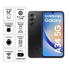 Celular Samsung A34 5G 128gb / 6ram en internet