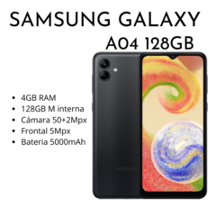 Celular Samsung A04 128 GB/4ram