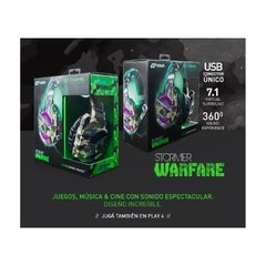 Auriculares Headset Gamer Noga Warfare 7.1 Pc Ps4 Led Full - comprar online