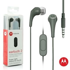 Auriculares Motorola Earbuds 2 Manos Libres In Ear 3.5mm C/Mic
