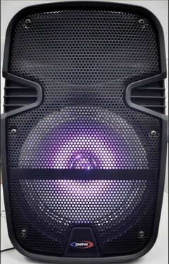 Parlante Portatil Bluetooth Sanrai 8´ Control Karaoke Usb T802 / T508