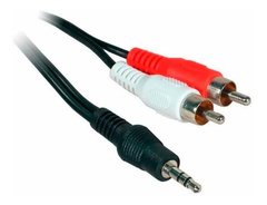 Cable Audio Atv Stereo 3.5mm A 2 Rca 1,5 Metros