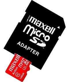 Tarjeta Memoria Maxell Micro Sd 128gb U3 Ultra High Speed - comprar online