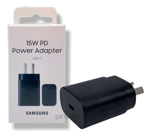 Adaptador de carga rápida USB-C (15W) sin cable