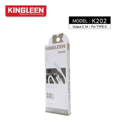 Cable USB Kingleen  K200/1/2 micro usb/ Lightning /1M/ 2.1A, tipo c 3.0A