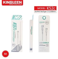 Cable Type-C A Type-C , 1.2M 5A Kingleen K52C