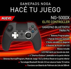 Joystick Inalambrico Ps4 Gamepad Noga Ng-5000x Elite Sixaxes en internet