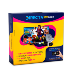 Antena Directv Hd Prepago Sin Abono Kit Autoinstalable 46 Cm
