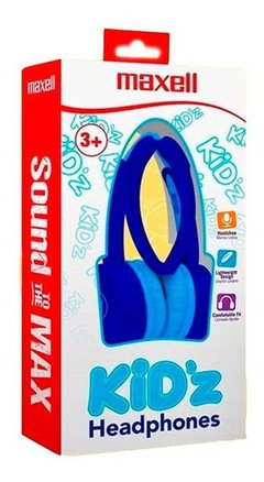 Auriculares Maxell Kidz Niños Limitador De Volumen - tienda online