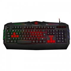 Teclado Gamer Maxell Gaming Kb-1200 Iluminado / Color Negro - comprar online