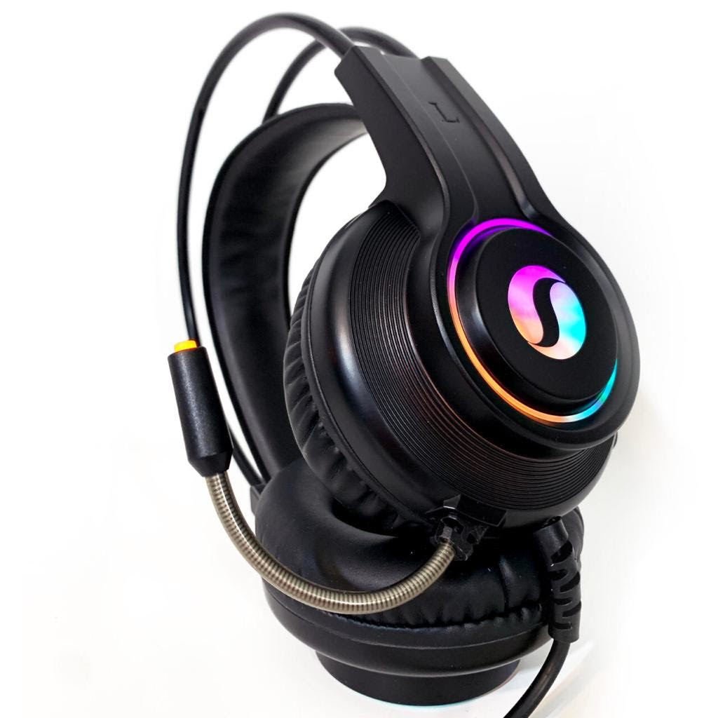 Auriculares Gamer Pc Future Rgb Xh150 Soul Headset Microfono