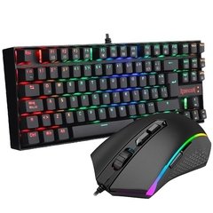 Kit Gamer Redragon Teclado Kumara K552 rgb Mecanico + Mouse M607 - comprar online