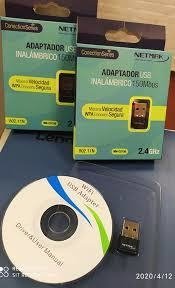 PLACA DE RED / ADAPTADOR WIFI EXTERNA USB NETMAK NM-CS150 150 MBPS 2.4 GHZ - comprar online