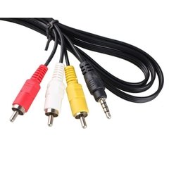 Cable De Audio Video 3 Rca Macho A Mini Plug 3,5mm - comprar online