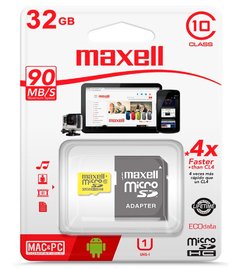 MEMORIA SD MAXELL 32 GB