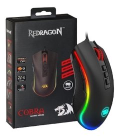 Mouse Gamer Redragon M711 Cobra Fps Rgb 24000 Dpi Rgb