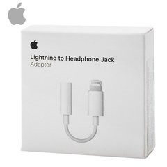 Adaptador Apple lightning a Headphone Jack ORIGINAL