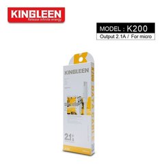 Cable USB Kingleen  K200/1/2 micro usb/ Lightning /1M/ 2.1A, tipo c 3.0A - comprar online