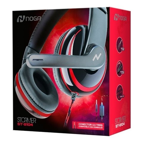 Auriculares On Ear Gamer NOGA ST-8101