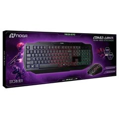 Combo Teclado + Mouse Gamer Noga Nkb-570 Led Multicolor Usb - comprar online