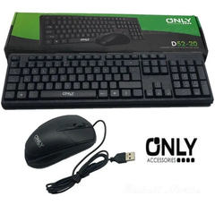 COMBO MOUSE + TECLADO MOD D52-20 ONLY