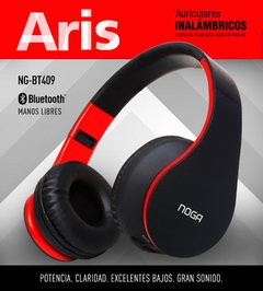 Auriculares Bluetooth Noganet Aris NG-BT409 - comprar online