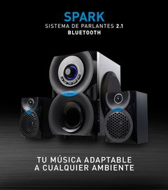 Parlantes 2.1 Bluetooth Noga Spark Music Usb Fm Inalambrico - comprar online