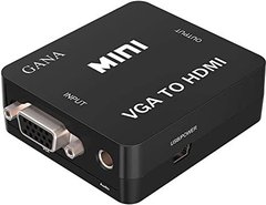 Conversor Vga A Hdmi Video + Audio 1080P adaptador de conector para el proyector portátil PC a HDTV